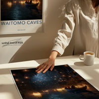 Waitomo Poster - New Zealand Wall Art