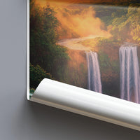 Waiula Falls Poster - Hawaii Wall Art