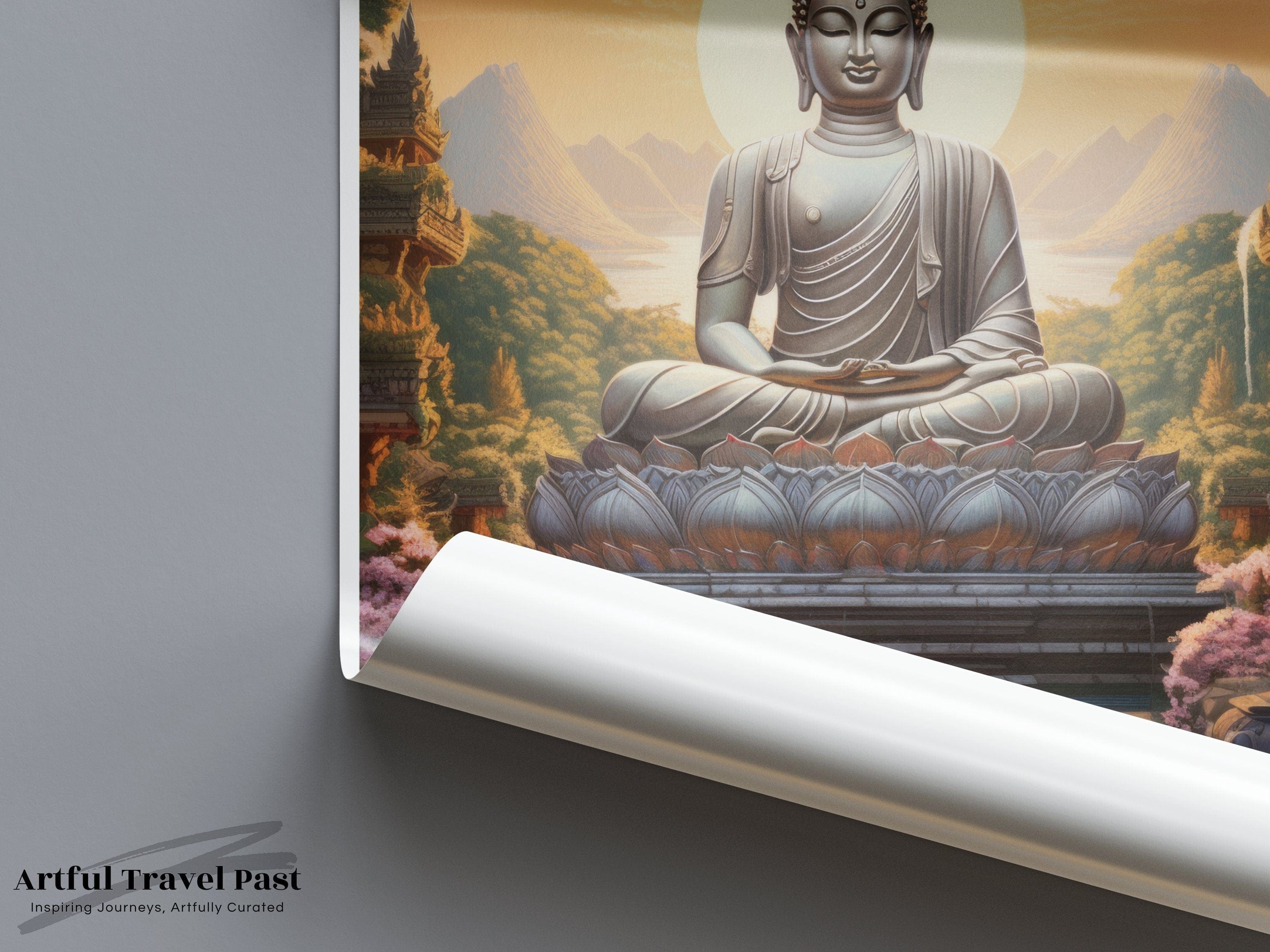 Wat Muang Poster - Thailand Wall Art
