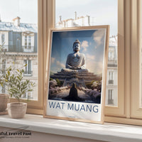 Wat Muang Poster - Thailand Wall Art