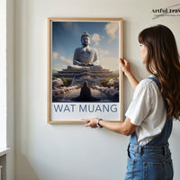 Wat Muang Poster - Thailand Wall Art