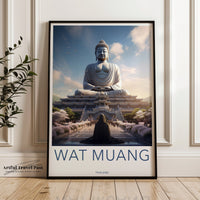 Wat Muang Poster - Thailand Wall Art