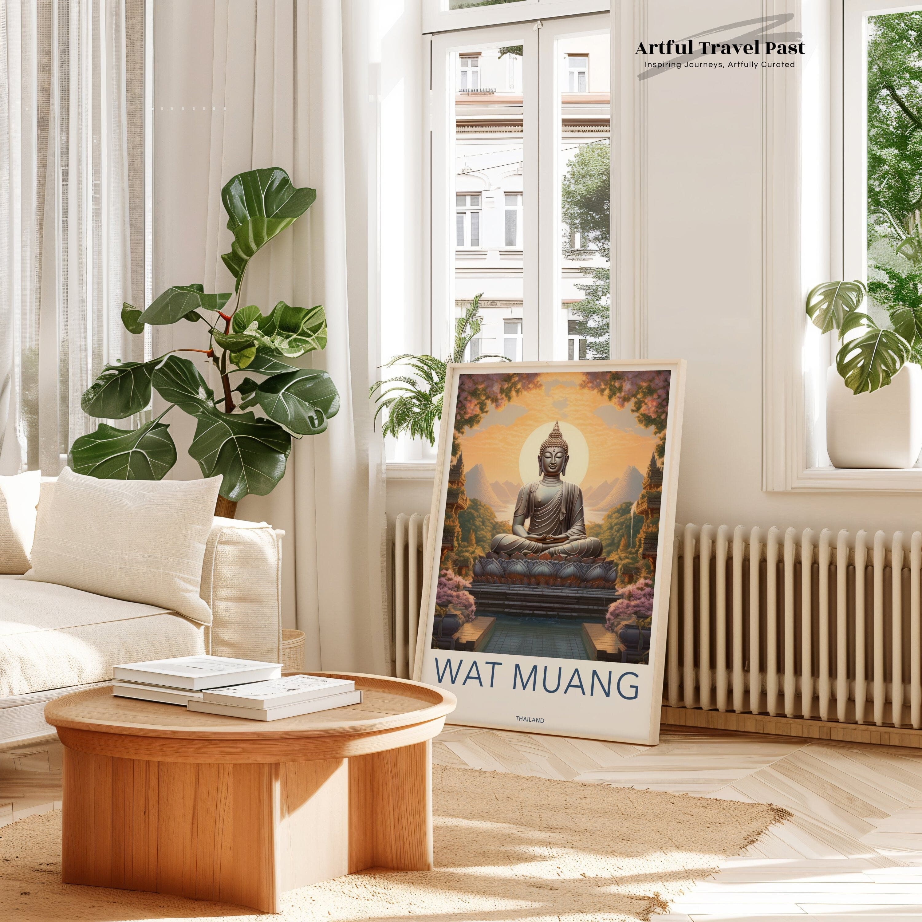 Wat Muang Thailand Poster