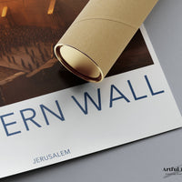 Western Wall Poster - Israel Wall Art