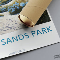 White Sands Park Poster - New Mexico Wall Art