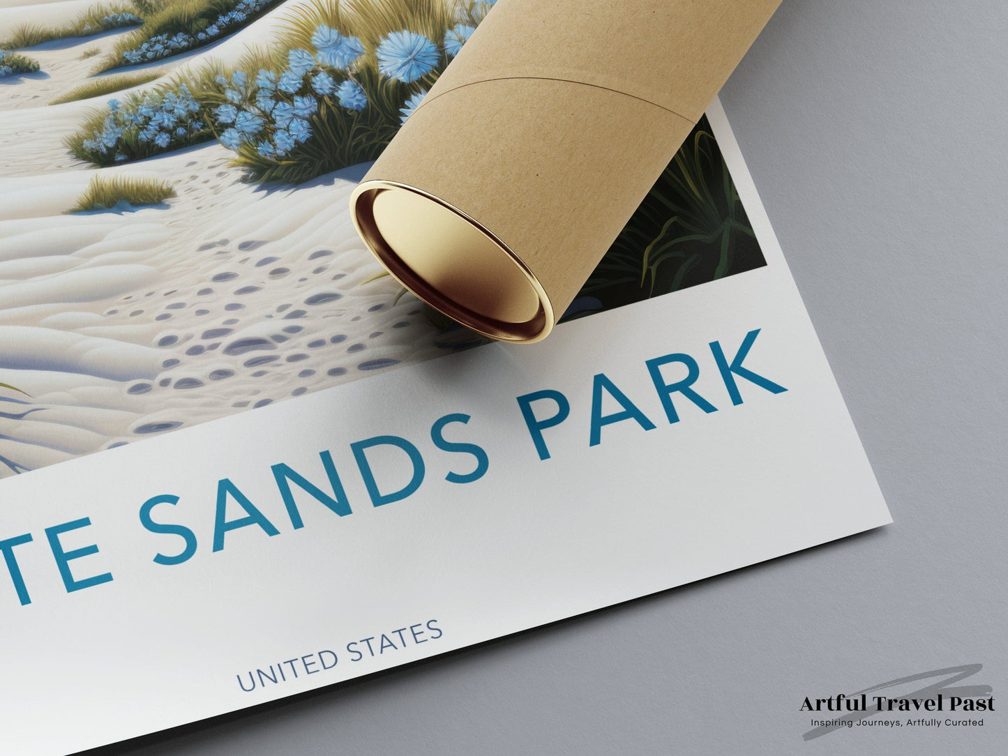 White Sands Park Poster - New Mexico Wall Art