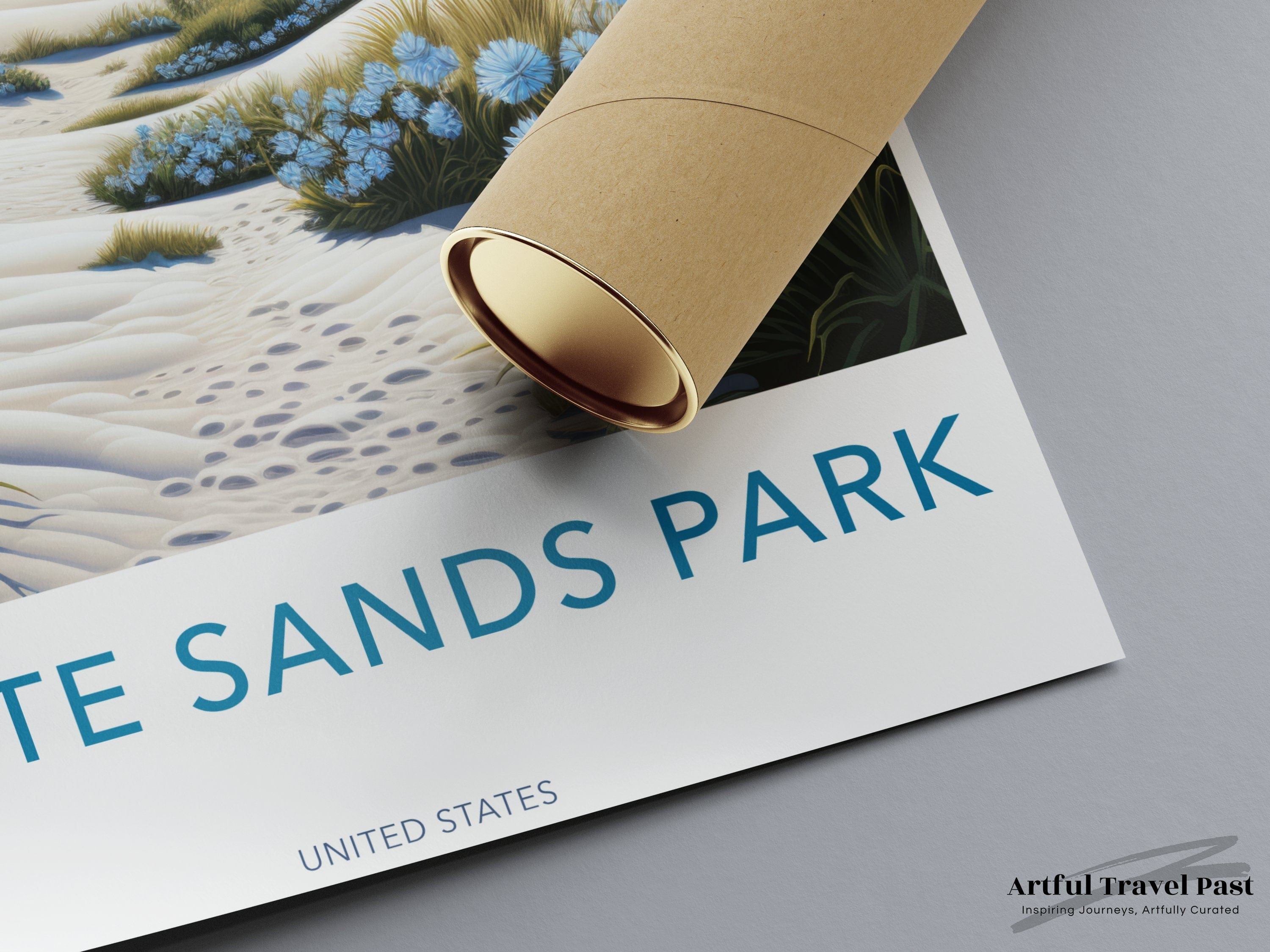 White Sands Park Poster - New Mexico Wall Art