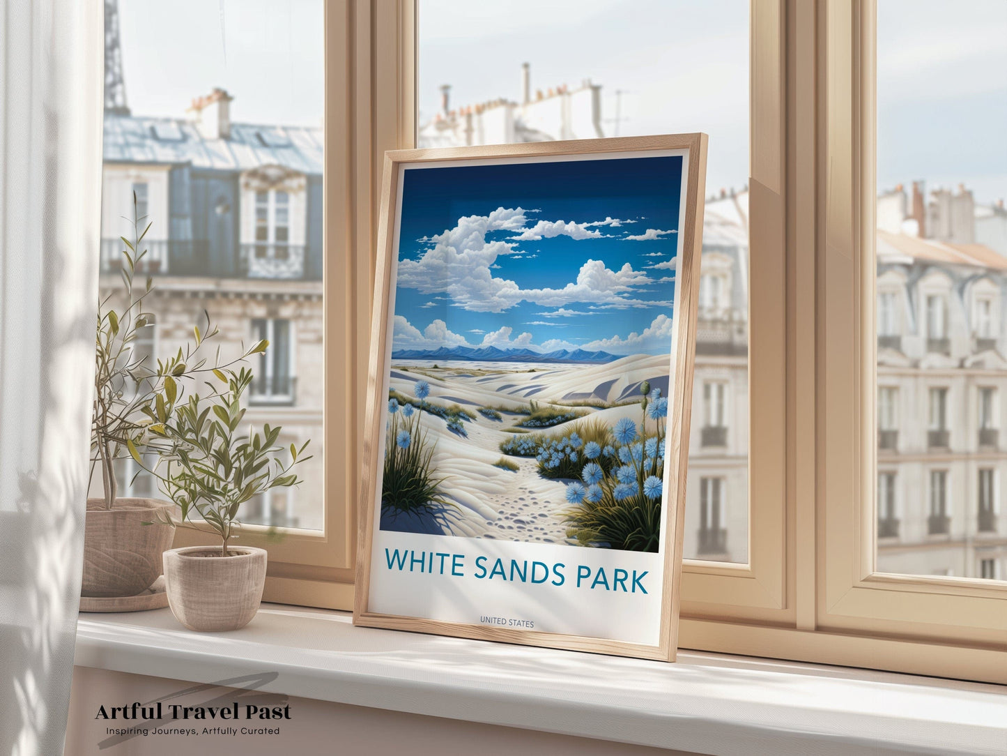 White Sands Park Poster - New Mexico Wall Art