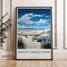 White Sands Park Poster - New Mexico Wall Art