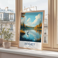 Wigry Poster - Poland Wall Art