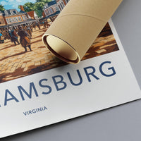Williamsburg Poster - Virginia Wall Art