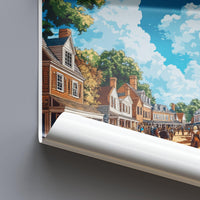Williamsburg Poster - Virginia Wall Art
