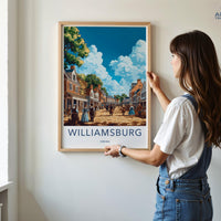 Williamsburg Poster - Virginia Wall Art