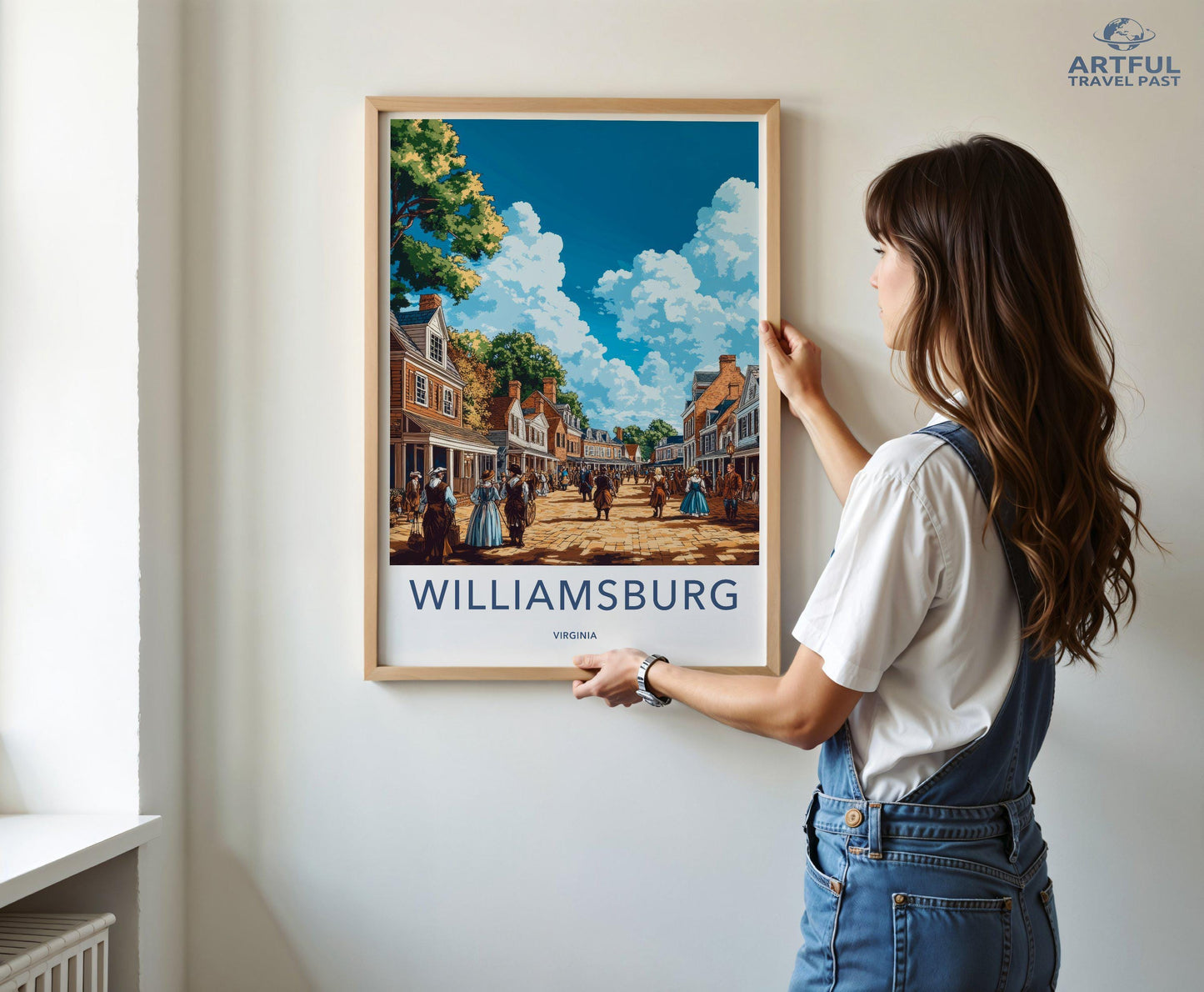 Williamsburg Poster - Virginia Wall Art