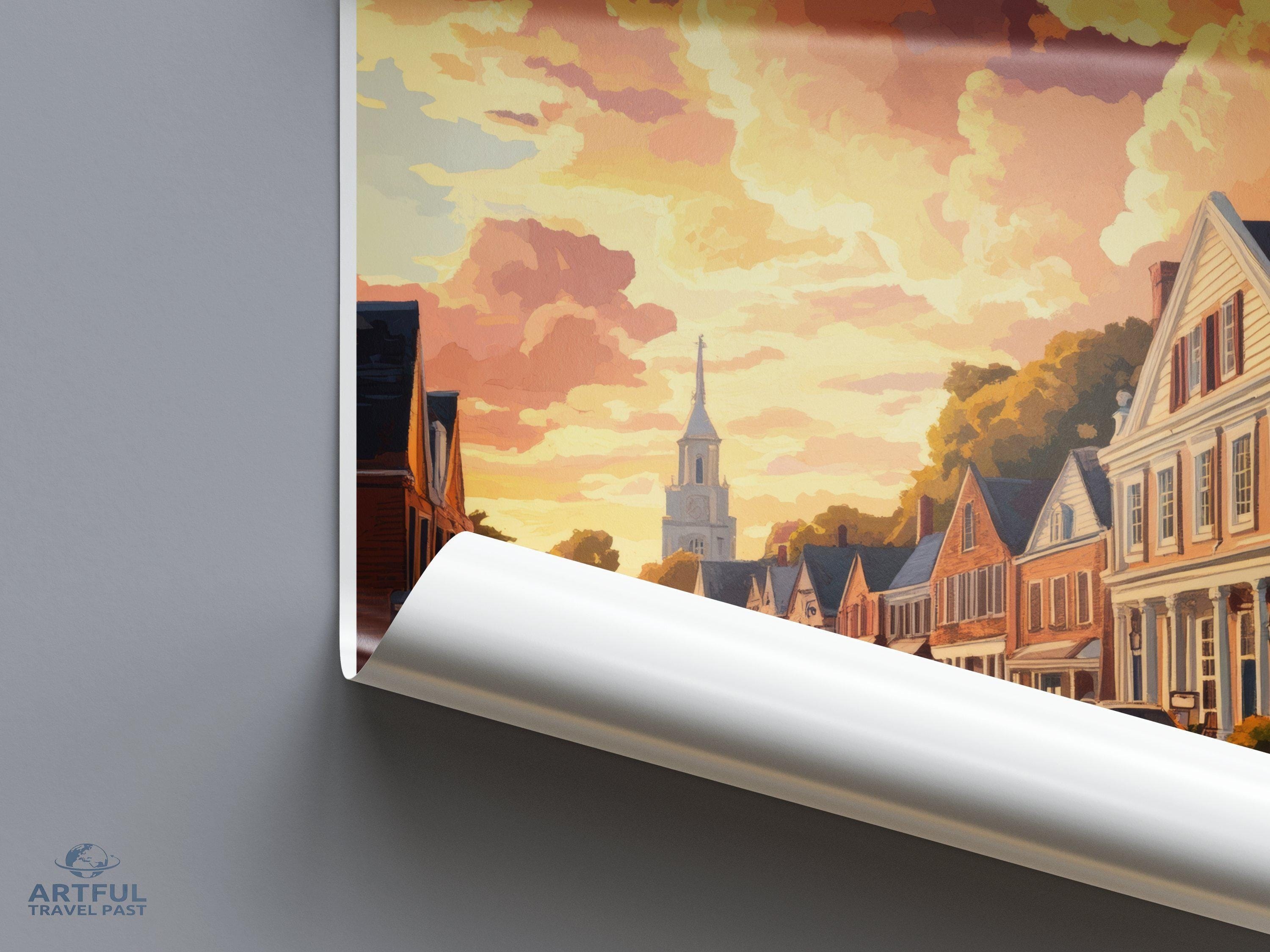 Williamsburg Poster - Virginia Wall Art