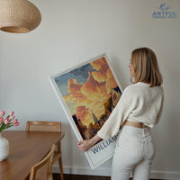 Williamsburg Poster | Virginia Wall Art | America Decor