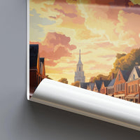 Williamsburg Poster | Virginia Wall Art | America Decor