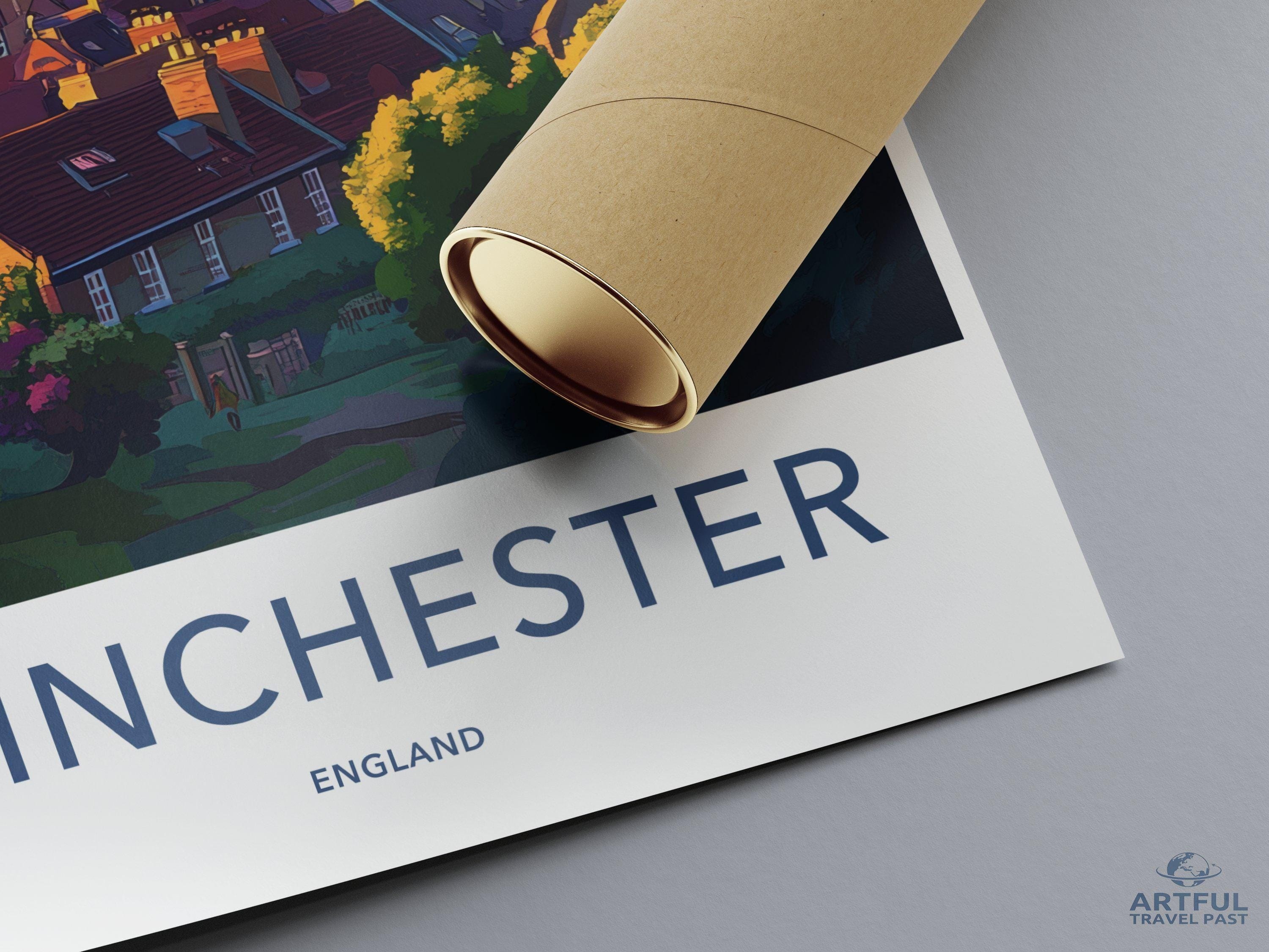 Winchester Poster - England Wall Art