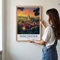 Winchester Poster - England Wall Art