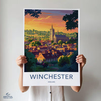 Winchester Poster - England Wall Art