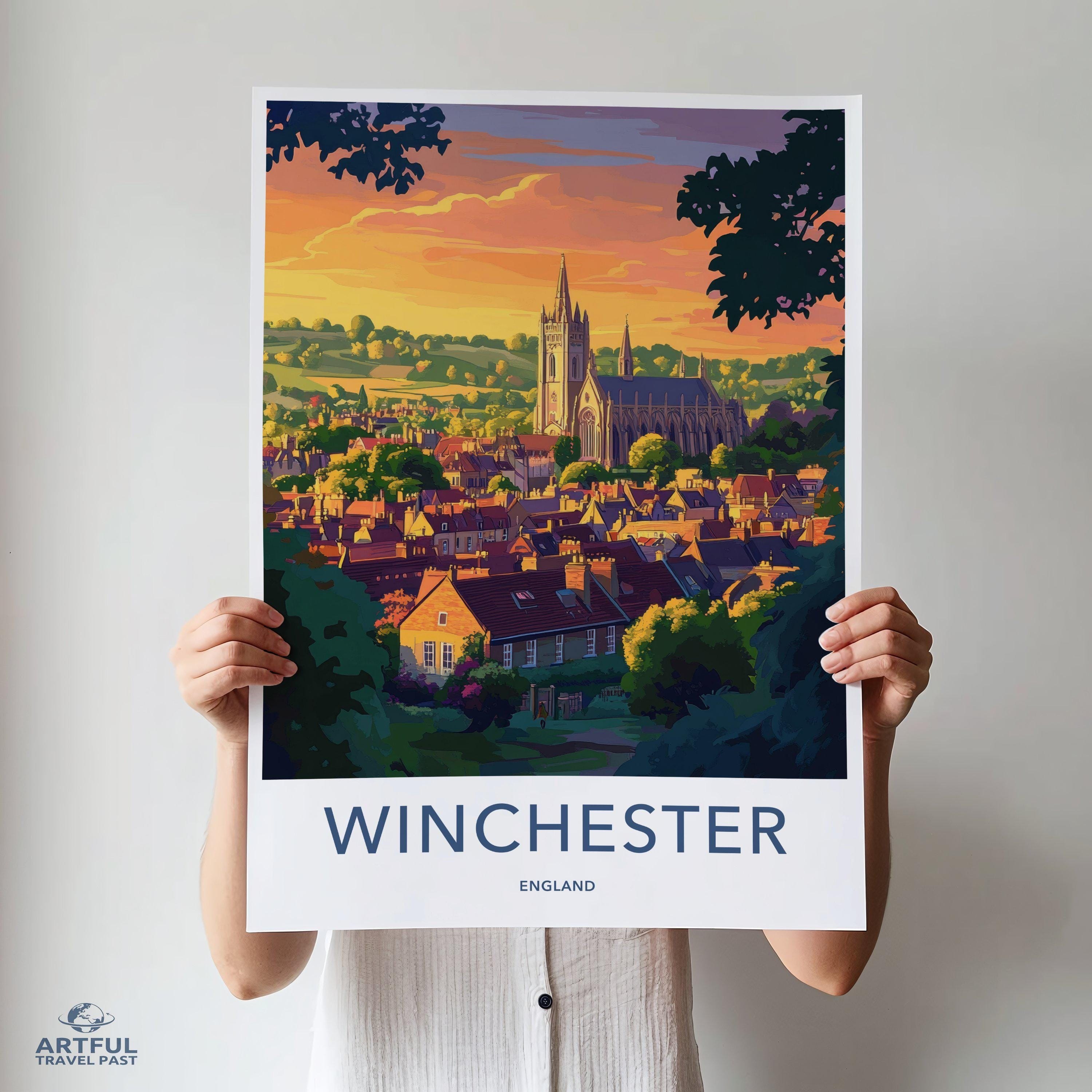 Winchester Poster - England Wall Art