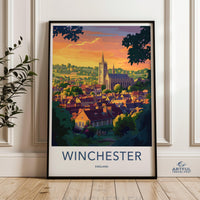 Winchester Poster - England Wall Art