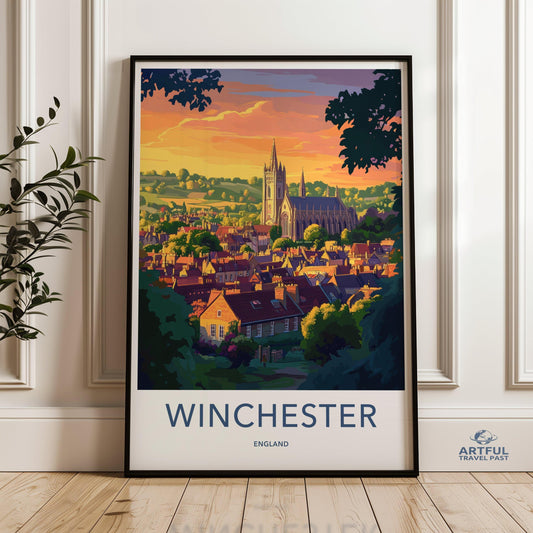 Winchester Poster - England Wall Art
