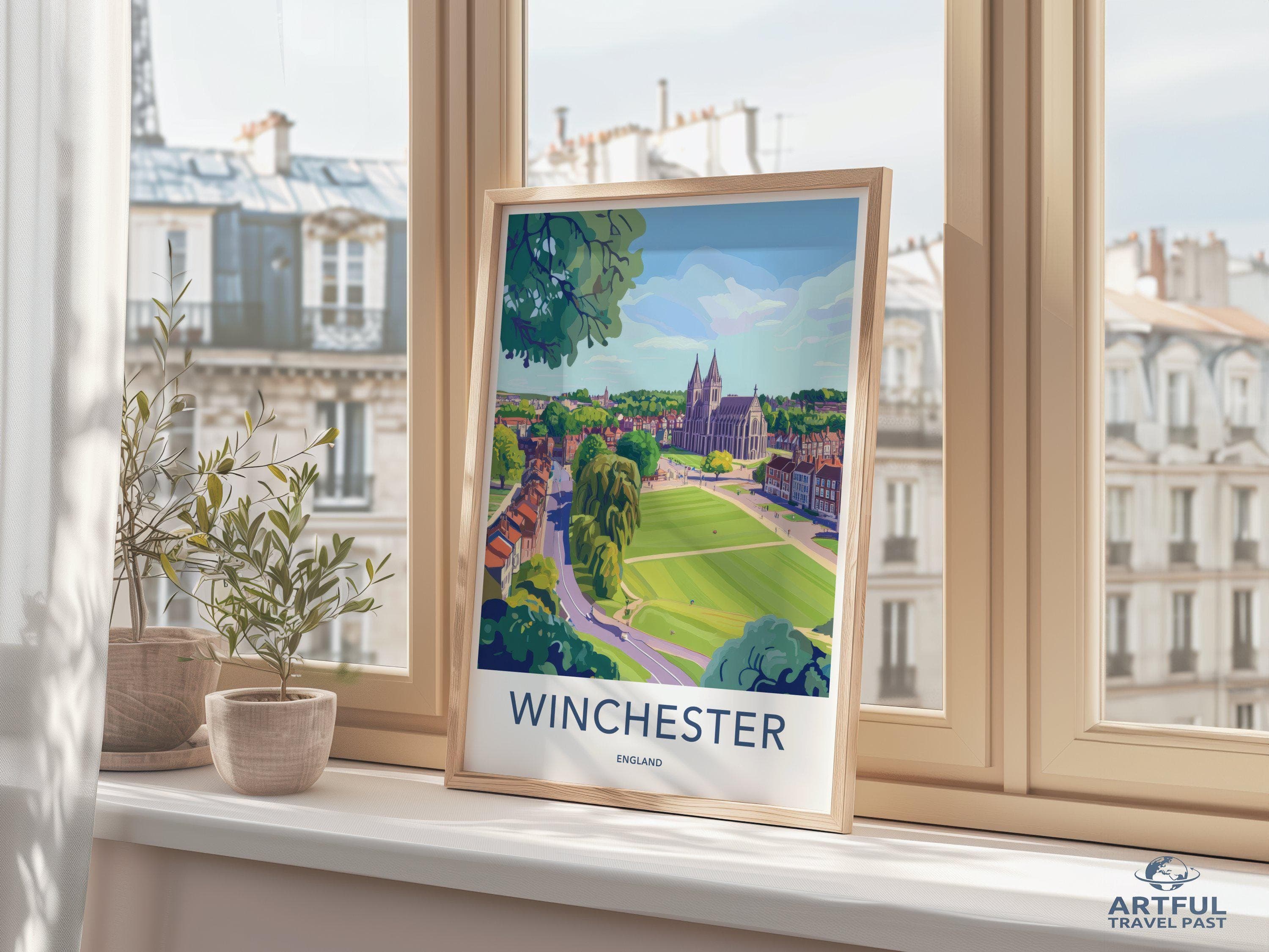 Winchester Poster - England Wall Art
