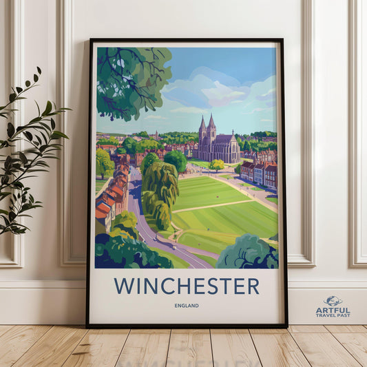 Winchester Poster - England Wall Art