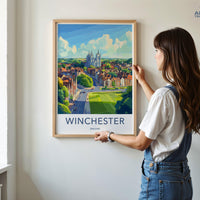 Winchester Poster - England Wall Art