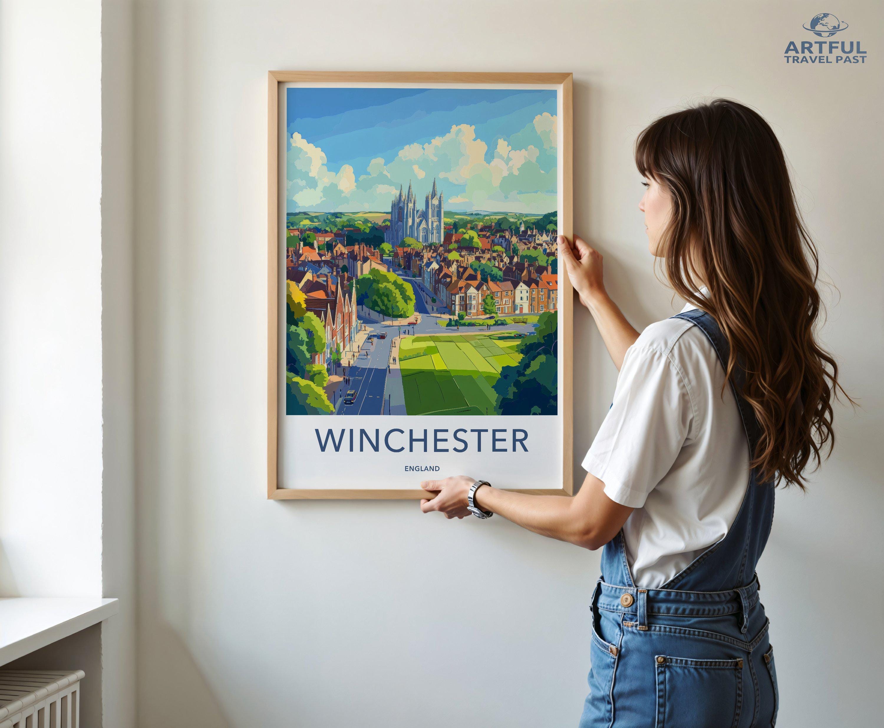 Winchester Poster - England Wall Art