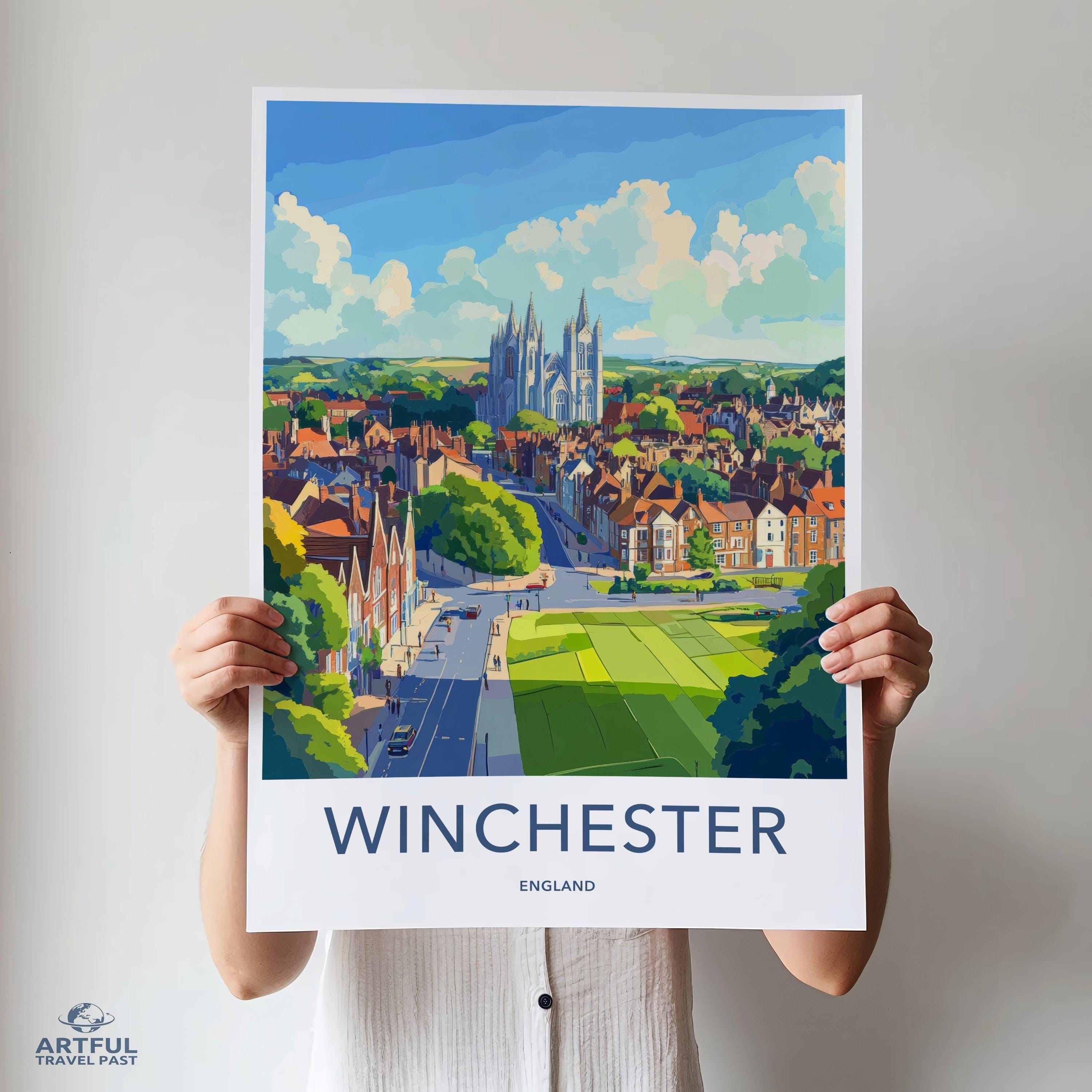 Winchester Poster - England Wall Art