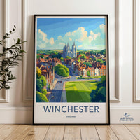 Winchester Poster - England Wall Art