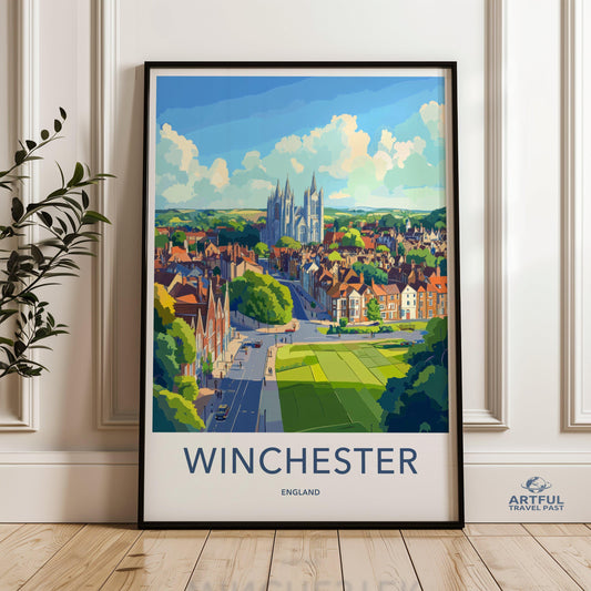 Winchester Poster - England Wall Art