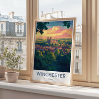 Winchester Poster | England Wall Art | UK Decor