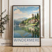 Windermere Poster - England Wall Art