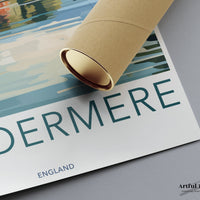 Windermere Poster - England Wall Art