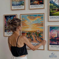 Windhoek Poster - Namibia Wall Art