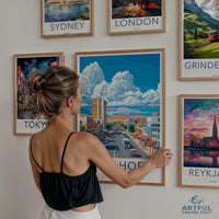 Windhoek Poster - Namibia Wall Art