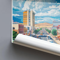 Windhoek Poster - Namibia Wall Art