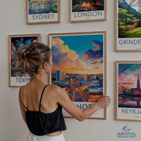 Windhoek Poster - Namibia Wall Art