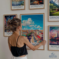 Windhoek Poster - Namibia Wall Art