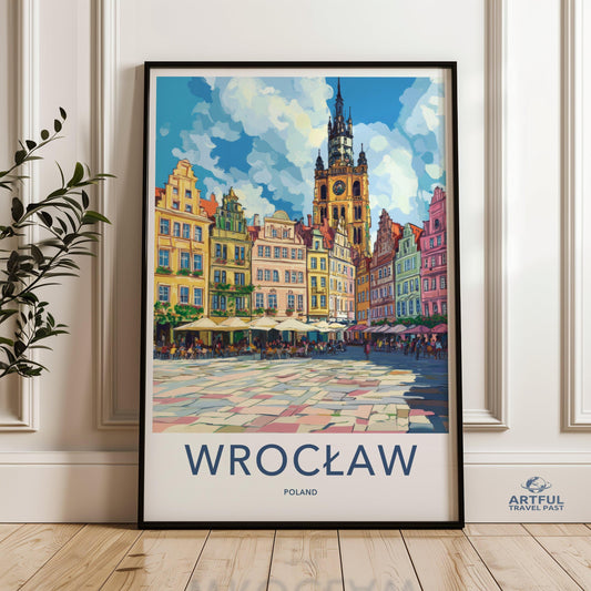 Wrocław Poster - Poland Wall Art