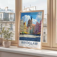 Wrocław Poster - Poland Wall Art