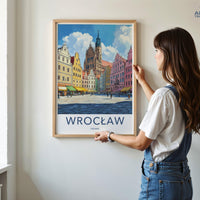 Wrocław Poster - Poland Wall Art