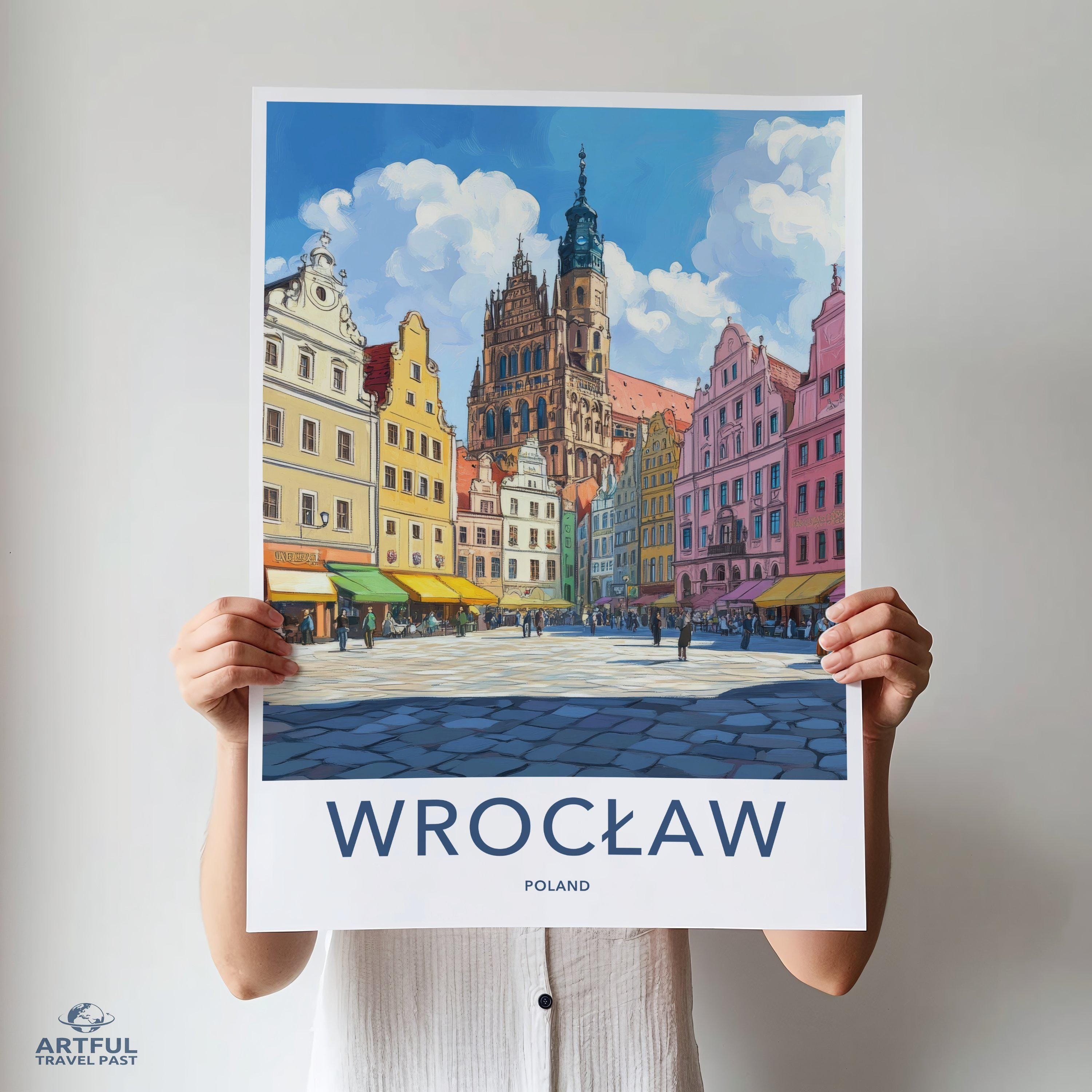 Wrocław Poster - Poland Wall Art