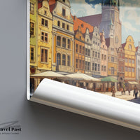 Wrocław Poster - Poland Wall Art