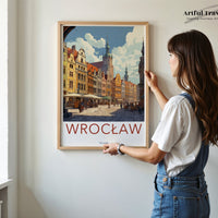 Wrocław Poster - Poland Wall Art
