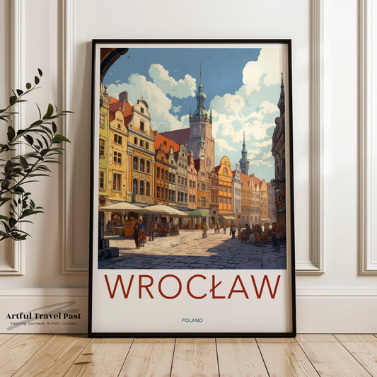 Wrocław Poster - Poland Wall Art