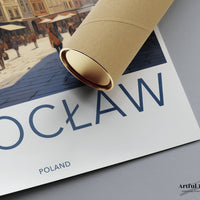Wrocław Poster | Poland Wall Art | Eastern Europe Artwork